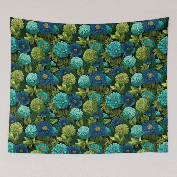 Item preview, Petaled Zinnia Floral  - Flower Bouquet Pattern - Valentine Gifts For Men designed and sold by RoyalStarsPatts.