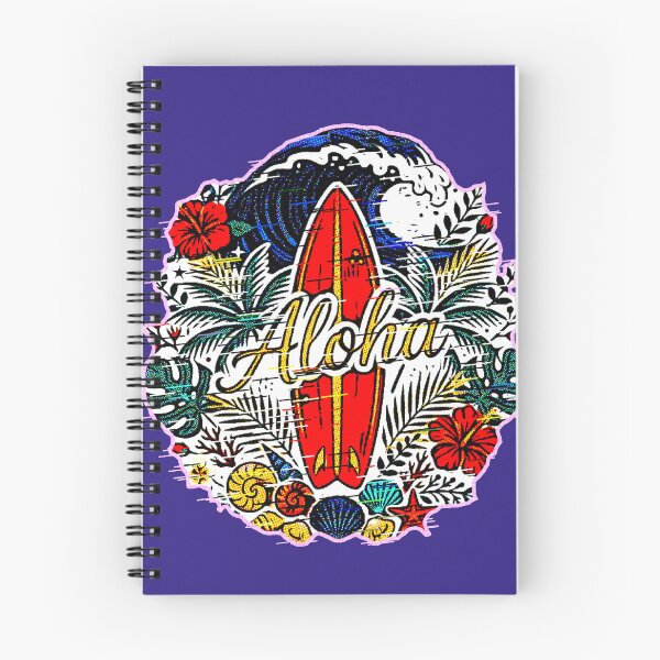 Item preview, Aloha Tropical Surf | Hawaiian Surfboard and Wave Design designed and sold by AstronautMerch.