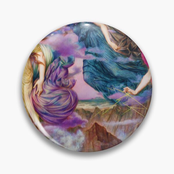 Item preview, Evelyn De Morgan – The Storm Spirits (1900) designed and sold by VenusArt7.