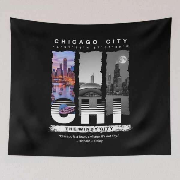 Item preview, Chicago Windy City designed and sold by Aise06.