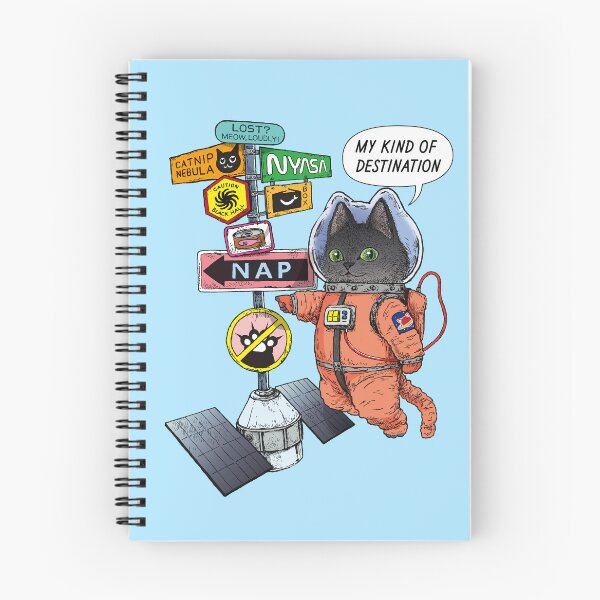 Item preview, COSMIC MEOW #05: Space Signpost and Cat Astronaut designed and sold by Neco Uchoo!.