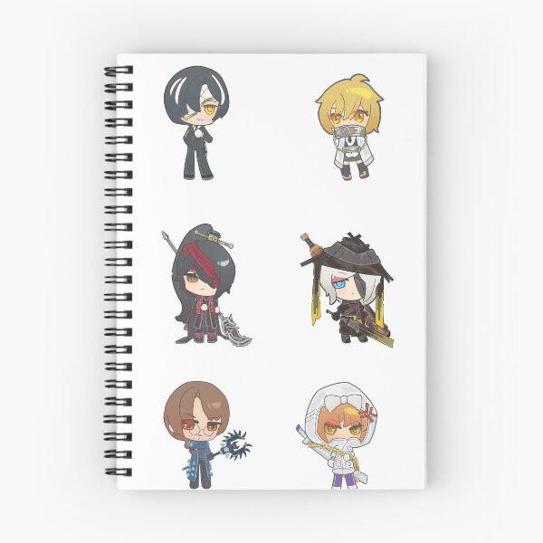 Item preview, Limbus Company Identities | Sticker Set A designed and sold by nakahalin1.