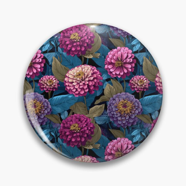 Item preview, Edgy Zinnia Flower  - Flower Bouquet Pattern - Valentine Gifts For Boyfriend designed and sold by RoyalStarsPatts.