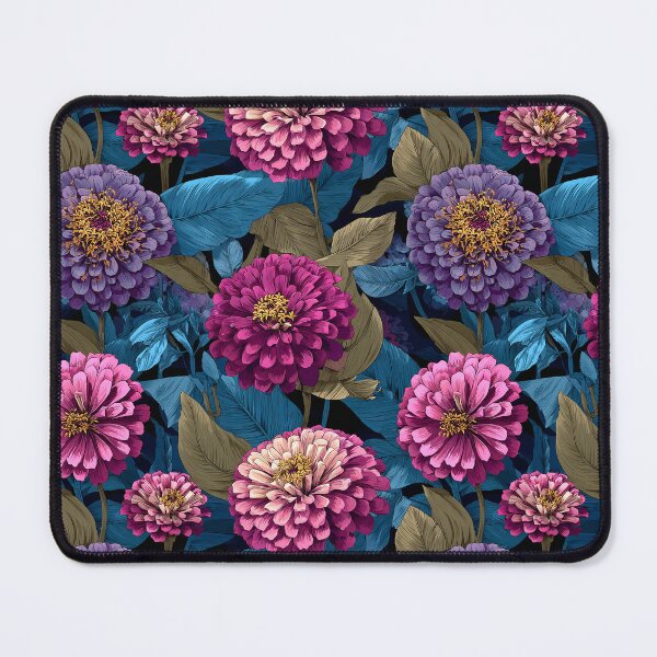Item preview, Edgy Zinnia Flower - Flower Bouquet Pattern - Valentine Gifts For Boyfriend designed and sold by RoyalStarsPatts.