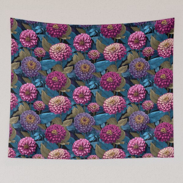 Item preview, Edgy Zinnia Flower  - Flower Bouquet Pattern - Valentine Gifts For Boyfriend designed and sold by RoyalStarsPatts.