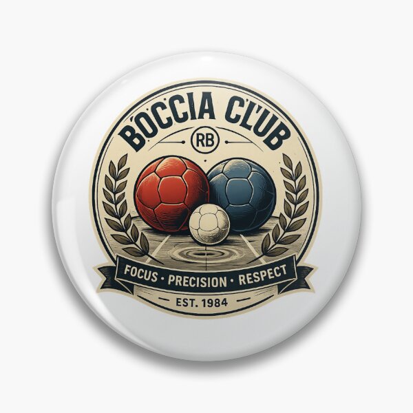 Item preview, Boccia Club Focus Precision Respect designed and sold by Rhubarb Bridge Merch.