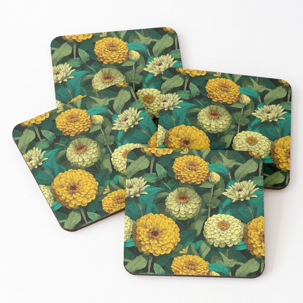 Item preview, Stunning Zinnia Floral - Tropical Flower Pattern - Valentine Gifts For Girlfriend designed and sold by RoyalStarsPatts.