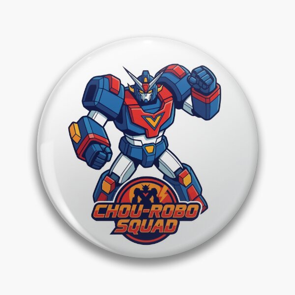 Item preview, Chou-Robo Squad Super Mecha Anime Robot designed and sold by TontikDesign.