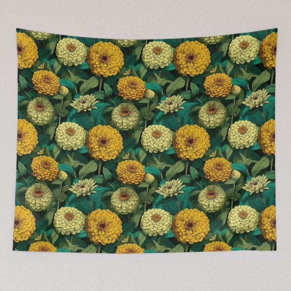 Item preview, Stunning Zinnia Floral - Tropical Flower Pattern - Valentine Gifts For Girlfriend designed and sold by RoyalStarsPatts.