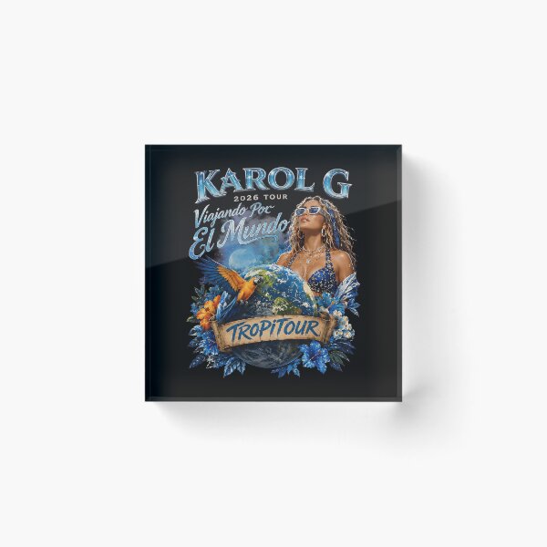Item preview, Karol 2026 G Viajando Por El Mundo Tropitour Colorful Tropical Concert designed and sold by Mind-Drift.