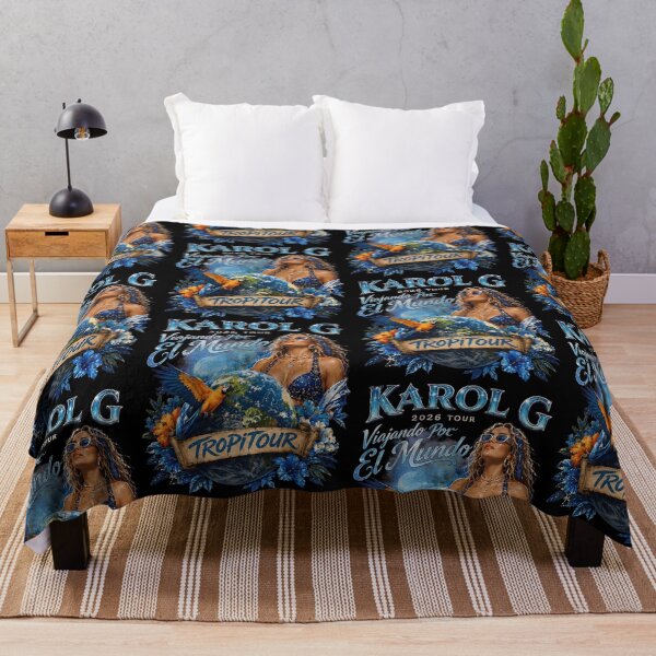 Item preview, Karol 2026 G Viajando Por El Mundo Tropitour Colorful Tropical Concert designed and sold by Mind-Drift.