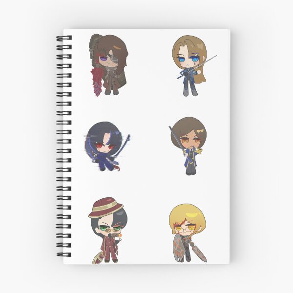 Item preview, Limbus Company Identities | Sticker Set B designed and sold by nakahalin1.