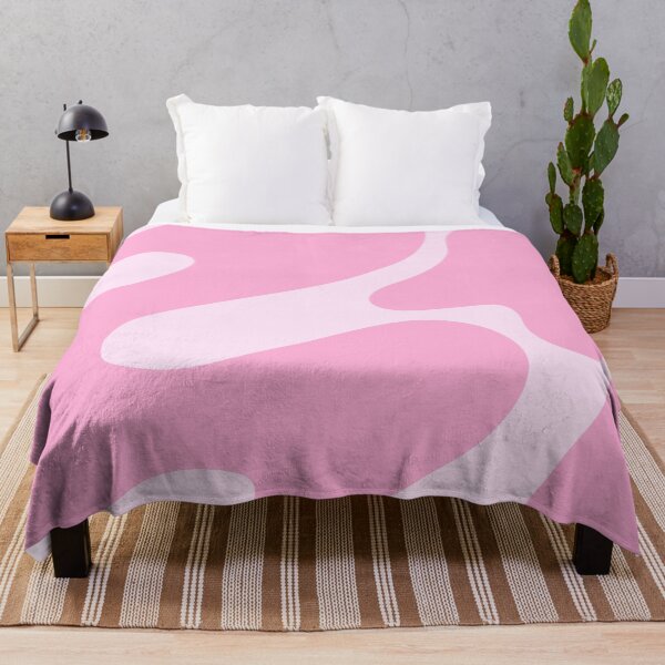 Item preview, Pink Abstract Organic Blob Pattern designed and sold by jianina-alondra.