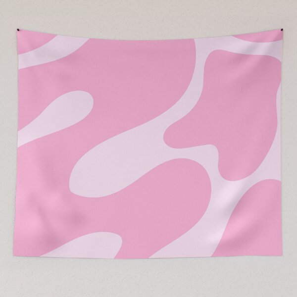Item preview, Pink Abstract Organic Blob Pattern designed and sold by jianina-alondra.