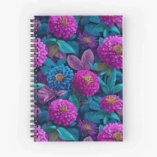 Item preview, Wild Zinnia Floral  - Birthday Flower Pattern - Valentine Gifts For Husband designed and sold by RoyalStarsPatts.