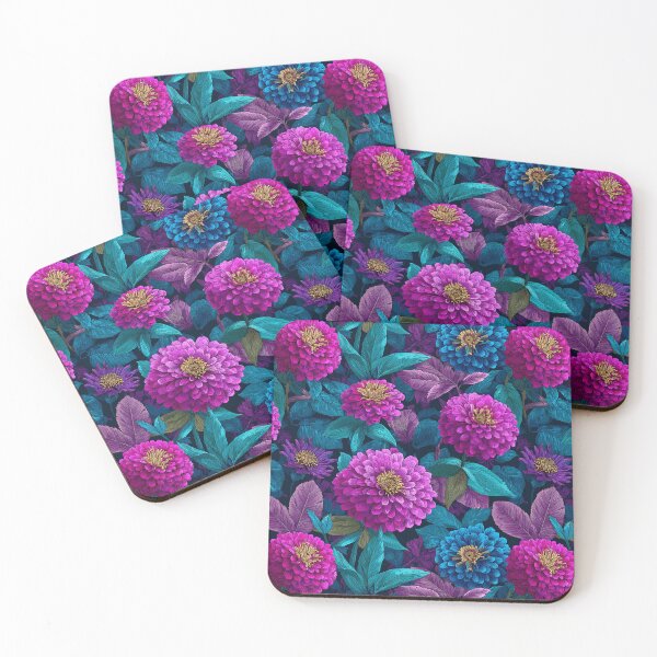 Item preview, Wild Zinnia Floral  - Birthday Flower Pattern - Valentine Gifts For Husband designed and sold by RoyalStarsPatts.