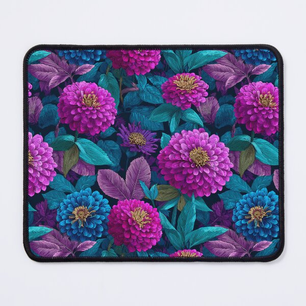 Item preview, Wild Zinnia Floral - Birthday Flower Pattern - Valentine Gifts For Husband designed and sold by RoyalStarsPatts.