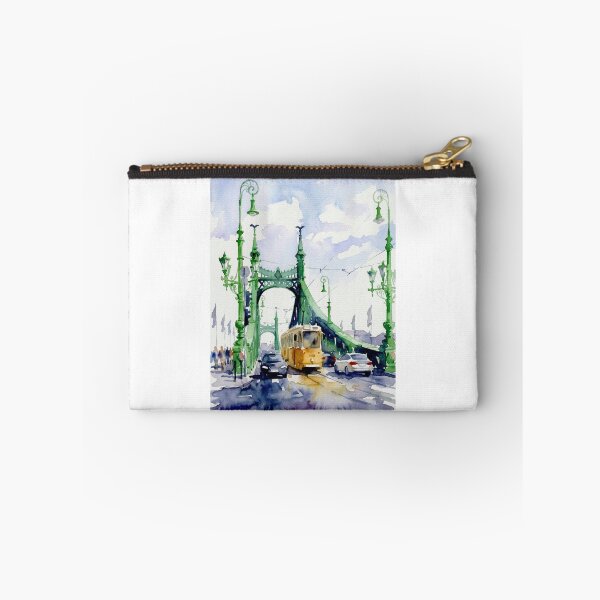 Item preview, Liberty Bridge Budapest, Yellow Tram designed and sold by caracatita75.