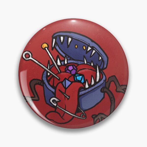 Item preview, Definitely Not a Mimic | Adorable D&D Needle Box designed and sold by keyvei.