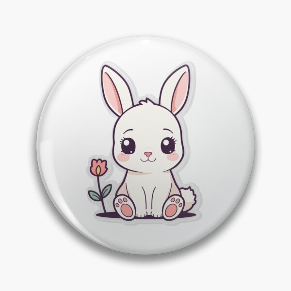 Item preview, Bunny and flower designed and sold by Vac0.