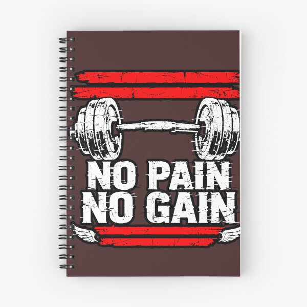 Item preview, No Pain, No Gain | Olympic Gym Bar Design designed and sold by AstronautMerch.