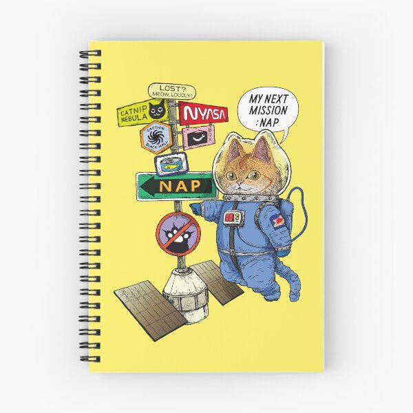 Item preview, COSMIC MEOW #05: Space Signpost and Cat Astronaut designed and sold by Neco Uchoo!.