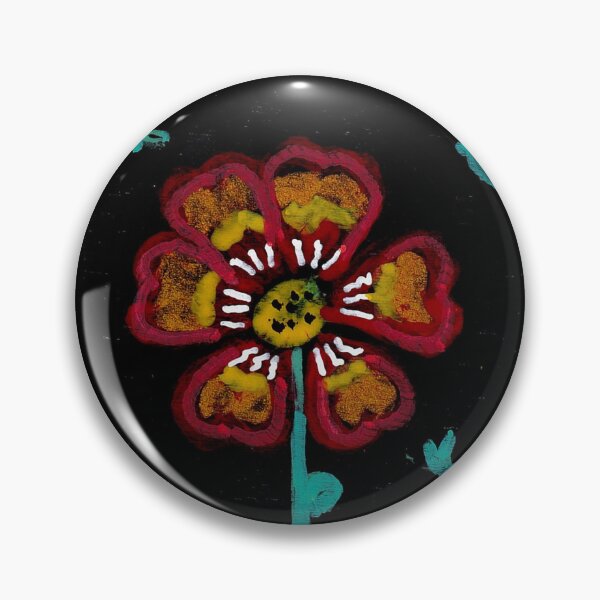 Item preview, Flower on a black background designed and sold by Misfitcane.