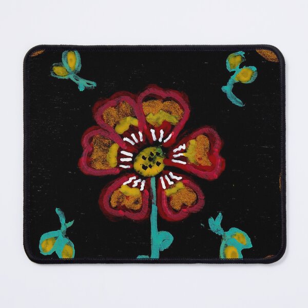 Item preview, Flower on a black background designed and sold by Misfitcane.