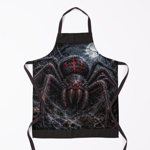 Item preview, Terrifying Giant Spider – Dark Horror Halloween Nightmare designed and sold by DoodleWorld Studio .