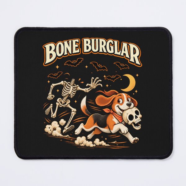 Item preview, Funny Halloween Beagle Skeleton Chase Dog Lover Graphic designed and sold by JerdbordinShop.