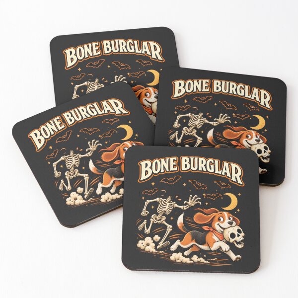 Item preview, Funny Halloween Beagle Skeleton Chase Dog Lover Graphic designed and sold by JerdbordinShop.
