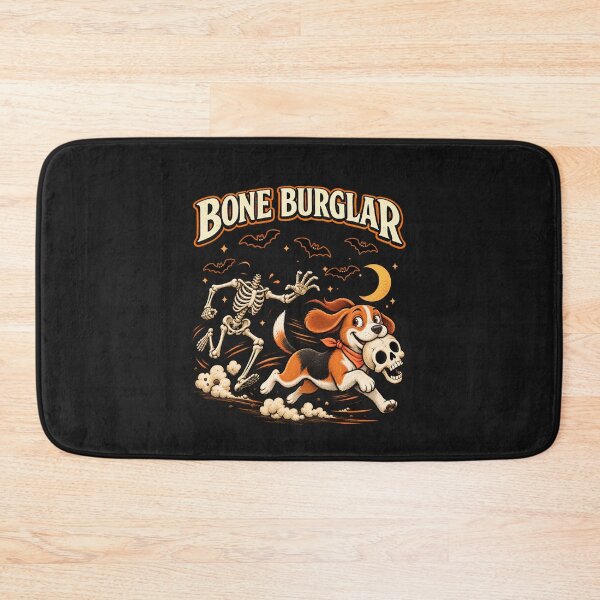 Item preview, Funny Halloween Beagle Skeleton Chase Dog Lover Graphic designed and sold by JerdbordinShop.