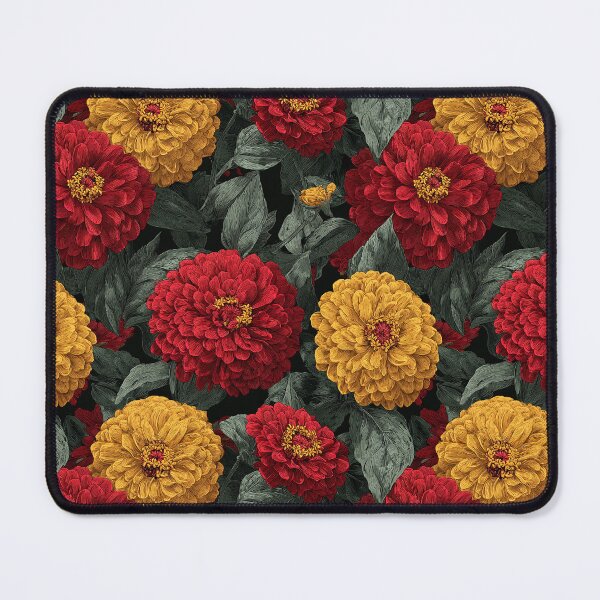 Item preview, Exotic Zinnia Texture - Retro Flower Floral - Valentine'S Day Gifts For Her designed and sold by RoyalStarsPatts.
