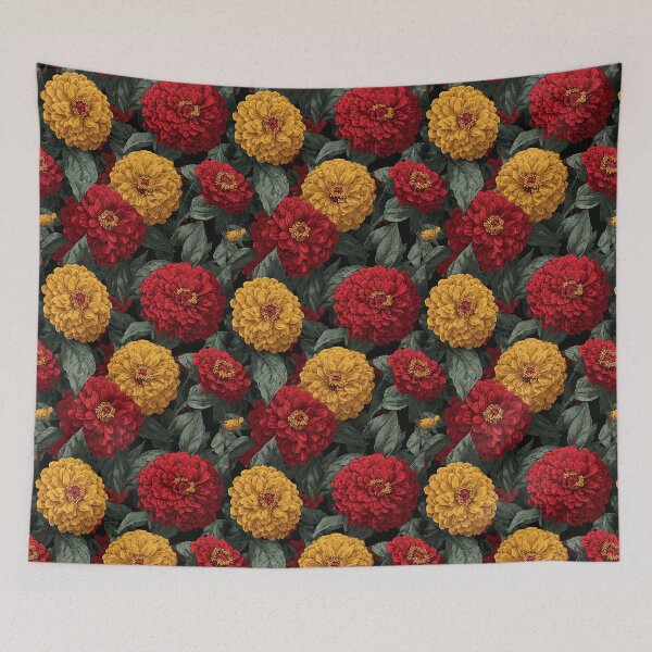 Item preview, Exotic Zinnia Texture  - Retro Flower Floral - Valentine'S Day Gifts For Her designed and sold by RoyalStarsPatts.