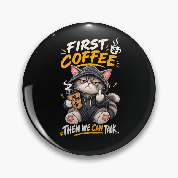 Item preview, First Coffee Then We Can Talk designed and sold by BTQPRO.