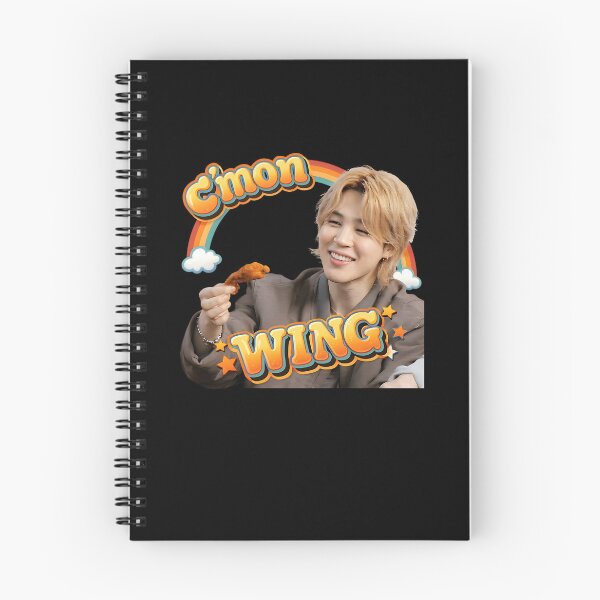 Item preview, C’mon Wing Chicken Wing Funny Fan designed and sold by Mind-Drift.