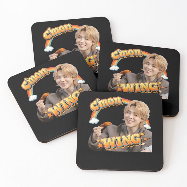 Item preview, C’mon Wing Chicken Wing Funny Fan designed and sold by Mind-Drift.
