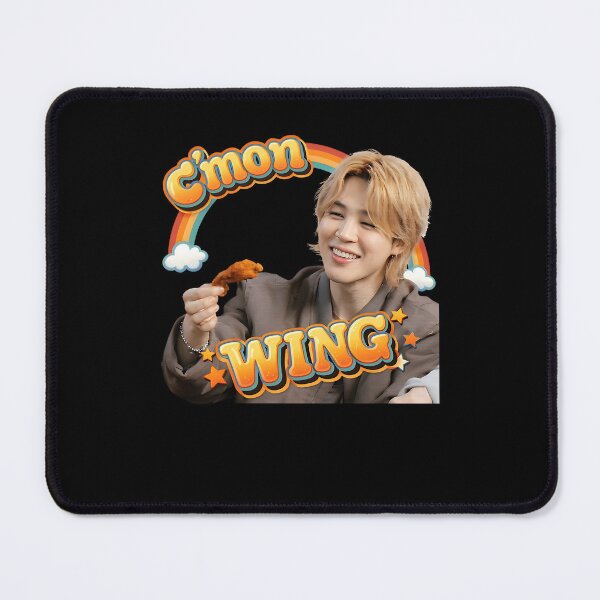 Item preview, C’mon Wing Chicken Wing Funny Fan designed and sold by Mind-Drift.