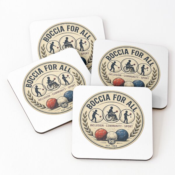 Item preview, Boccia Para Todos Deporte Inclusivo designed and sold by Rhubarb Bridge Merch.