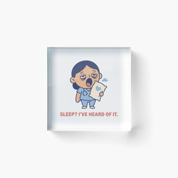 Item preview, Funny Nurse Shirt - Sleep I've Heard Of It - RN Gift designed and sold by Harlo.co.