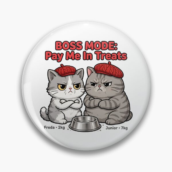 Item preview, BOSS MODE: Pay Me In Treats - Freda 2kg and Junior 7kg designed and sold by MAISON SYLVIE.