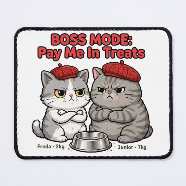 Item preview, BOSS MODE: Pay Me In Treats - Freda 2kg and Junior 7kg designed and sold by MAISON SYLVIE.