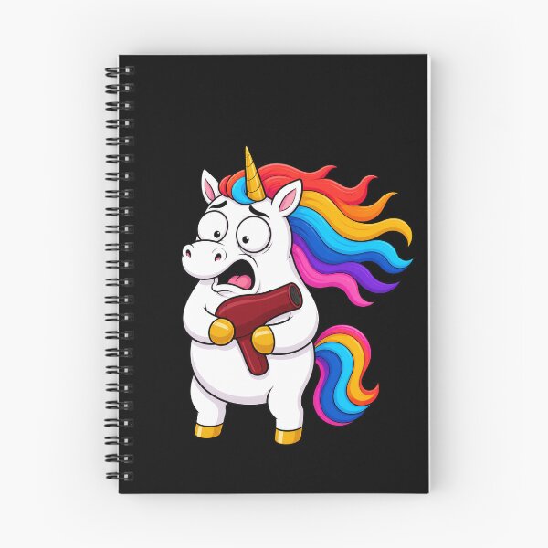 Item preview, Unicorn Hair Dryer Chaos Funny Cartoon Gift designed and sold by BoyleDesignShop.