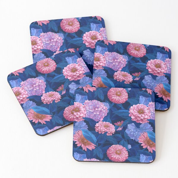 Item preview, Blooming Zinnia Texture - Flower Floral Pattern - Valentines Gifts designed and sold by RoyalStarsPatts.