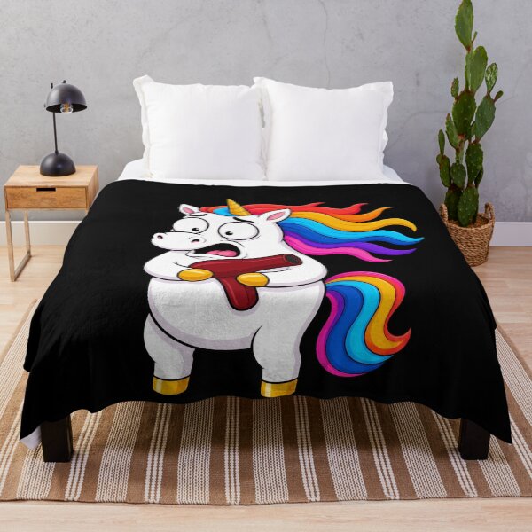 Item preview, Unicorn Hair Dryer Chaos Funny Cartoon Gift designed and sold by BoyleDesignShop.