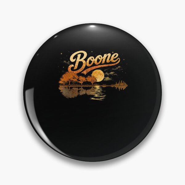 Item preview, Boone Sunset Lake Mountain Landscape Vintage designed and sold by Mind-Drift.