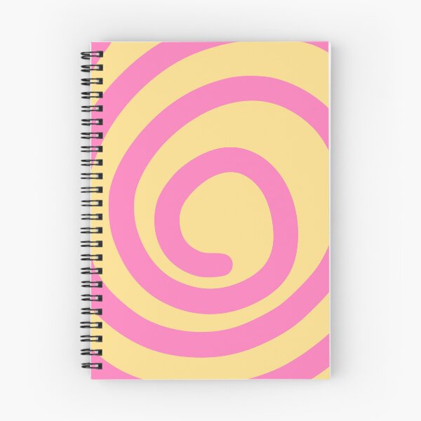 Item preview, Pink Yellow Retro Swirl Spiral Art designed and sold by jianina-alondra.