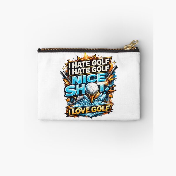 Artikelvorschau, I Hate Golf Nice Shot I Love Golf Funny Golfer entworfen und verkauft von ZIGLWORKS.