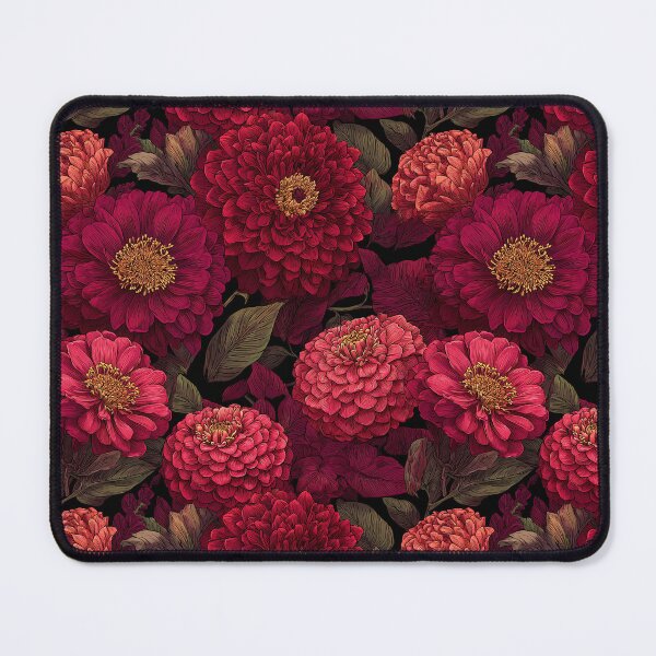 Item preview, Fresh Zinnia Texture - Flower Floral Pattern - Wedding Anniversary Gifts designed and sold by RoyalStarsPatts.