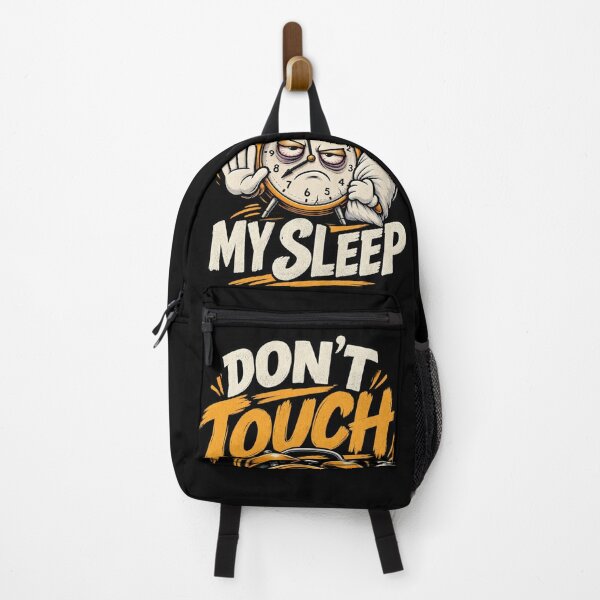 Item preview, Don't Touch My Sleep - Funny Alarm Clock Design designed and sold by njanani.